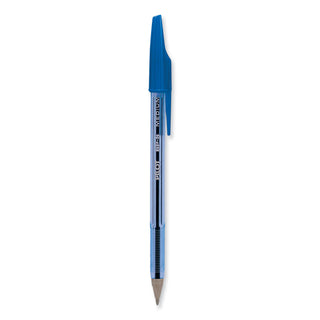 Pilot® Better Stick Ballpoint Pen, Medium 1mm, Blue Ink, Translucent Blue Barrel, Dozen (PIL36711)