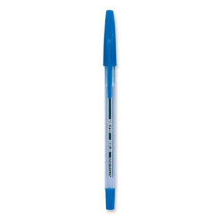 Pilot® Better Stick Ballpoint Pen, Medium 1mm, Blue Ink, Translucent Blue Barrel, Dozen (PIL36711)