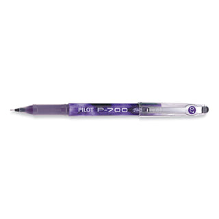 Pilot® Precise P-700 Stick Gel Pen, Fine 0.7mm, Purple Ink/Barrel, Dozen (PIL38621)