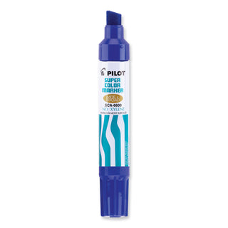 Pilot® Jumbo Refillable Permanent Marker, Broad Chisel Tip, Blue (PIL45200)