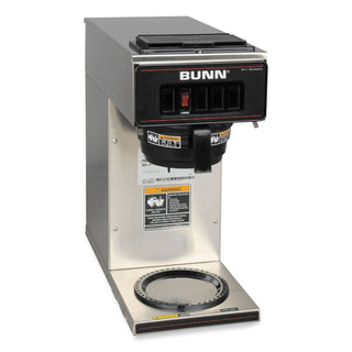 BUNN® Coffee Brewer VP17-1, 12-Cup, Stainless Steel (BUN133000001)