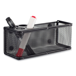 Safco® Organizer for Dry-erase Accessories, Mesh, 8" x 3-1/4" x 3", Black (SAF3612BL)
