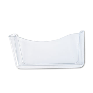 Rubbermaid® Unbreakable Wall Files, Letter Size, 13.75" x 3.13" x 6.63", Clear (RUB65972)