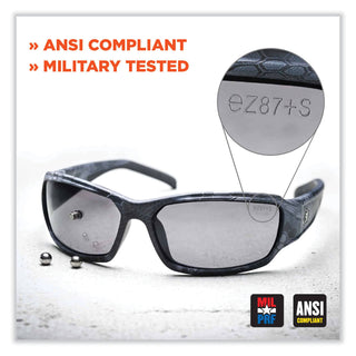 ergodyne® Skullerz Odin Safety Glasses, Kryptek Typhon Nylon Impact Frame, Copper Polycarbonate Lens (EGO50520)