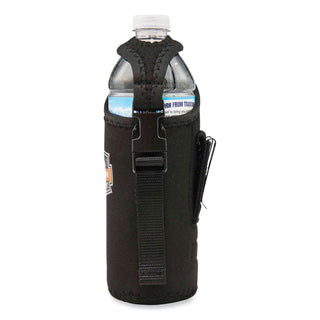 ergodyne® Squids 3775 Can + Bottle Holder Trap, Small, 3.62 x 7.25 x 2.5, Neoprene, Black (EGO19775)