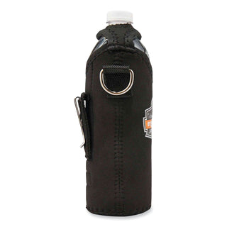 ergodyne® Squids 3775 Can + Bottle Holder Trap, Small, 3.62 x 7.25 x 2.5, Neoprene, Black (EGO19775)