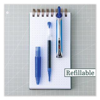 Pilot® Precise V5RT Retractable Roller Ball Pen, 0.5mm, Assorted Ink/Barrel, 7/Pack (PIL26095)