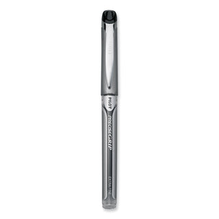 Pilot® Precise Grip Stick Roller Ball Pen, Extra-Fine 0.5mm, Black Ink, Black Barrel (PIL28801DZ)