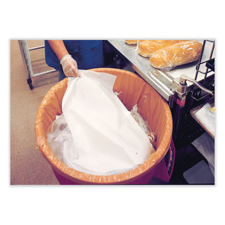 Pitt Plastics Can Liner, 16 gal, 0.35 mil, 32" x 24", Buff, 500/Carton (PITP3310XB)