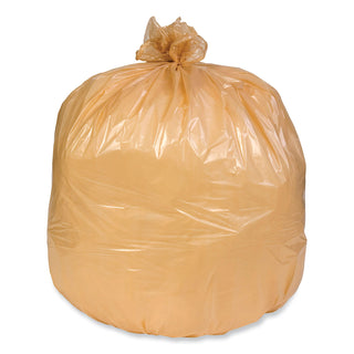 Pitt Plastics Can Liner, 16 gal, 0.35 mil, 32" x 24", Buff, 500/Carton (PITP3310XB)