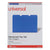Universal® Reinforced Top-Tab File Folders, 1/3-Cut Tabs: Assorted, Letter Size, 1" Expansion, Blue, 100/Box (UNV16161)