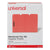 Universal® Deluxe Reinforced Top Tab Fastener Folders, 0.75" Expansion, 2 Fasteners, Letter Size, Red Exterior, 50/Box (UNV13523)