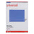 Universal® Deluxe Bright Color Hanging File Folders, Letter Size, 1/5-Cut Tabs, Blue, 25/Box (UNV14116)