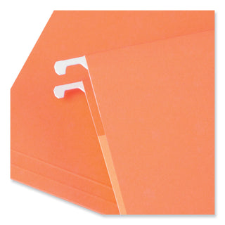 Universal® Deluxe Bright Color Hanging File Folders, Letter Size, 1/5-Cut Tabs, Assorted Colors, 25/Box (UNV14121)