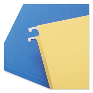 Universal® Deluxe Bright Color Hanging File Folders, Legal Size, 1/5-Cut Tabs, Assorted Colors, 25/Box (UNV14221)