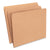Universal® Reinforced Kraft Top Tab File Folders, Straight Tabs, Letter Size, 0.75" Expansion, Brown, 100/Box (UNV16130)