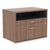 Alera® Open Office Series Low File Cabinet Credenza, 29.5w x19.13d x 22.88h,Walnut (ALELS583020WA)