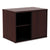Alera® Open Office Low Storage Cab Cred, 29 1/2w x 19 1/8d x 22 7/8h, Mahogany (ALELS593020MY)