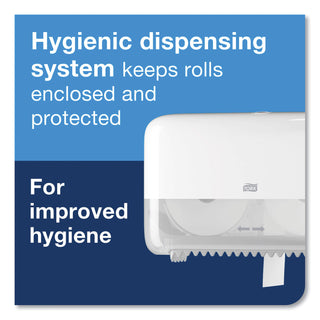 Tork® Elevation Coreless High Capacity Bath Tissue Dispenser,14.17 x 5.08 x 8.23,Black (TRK473208)