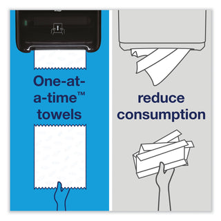 Tork® Matic Hand Towel Roll Dispenser Black H1 - Matic Hand Towel Roll Dispenser, Black, Elevation, H1, One-at-a-Time dispensing with Refill Level Indicator - 5510282 (TRK5510282)