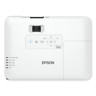 Epson® PowerLite 1780W Wireless WXGA 3LCD Projector,3200 Lm,1280 x 800 Pixels,1.2x Zoom (EPSV11H795020)