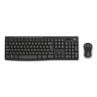 Logitech® Wireless Combo MK270, 2.4 GHz Frequency/33 ft Wireless Range, Black (920004536)