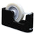 Scotch® Heavy Duty Weighted Desktop Tape Dispenser with One Roll of Tape, 1" and 3" Cores, ABS, Black (MMMC24)