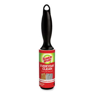 Scotch-Brite® Lint Roller, Heavy-Duty Handle, 30 Sheets/Roller, 24 Rollers/Carton (MMM836MRCS30)