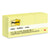 Post-it® Original Pads in Canary Yellow, 1.38" x 1.88", 100 Sheets/Pad, 12 Pads/Pack (MMM653YW)