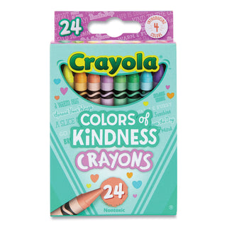 Crayola® Colors of Kindness Crayons, Assorted, 24/Pack (CYO520130)