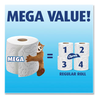 Charmin® Ultra Soft Bathroom Tissue, Mega Roll, Septic Safe, 2-Ply, White, 244 Sheets/Roll, 30 Rolls/Pack (PGC01537)