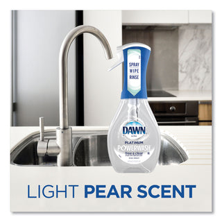 Dawn® Platinum Powerwash Dish Spray, Free & Clear, Unscented, 16 oz Spray Bottle (PGC65732)