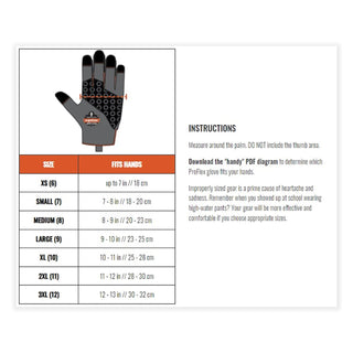 ergodyne® ProFlex 9003 Certified Lightweight AV Gloves, Black X-Large, Pair (EGO17595)