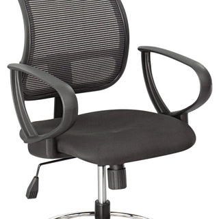 Safco® Optional Loop Arm Kit for Mesh Extended Height Chair, Black, 1 Pair (SAF3396BL)
