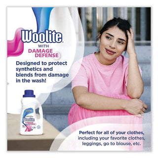 WOOLITE® Gentle Cycle Laundry Detergent, Light Floral, 50 oz Bottle (REC77940)