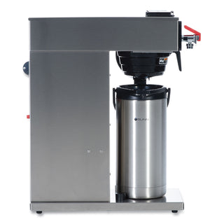 BUNN® Airpot Coffee Brewer, Single-Cup, Brews 3.8/7.5gal., BK/SR (BUN230010006)