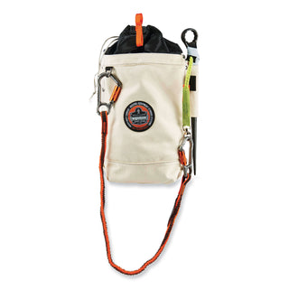 ergodyne® Arsenal 5728 Topped Tall Bolt Bag, 5 x 10 x 13, Canvas, White (EGO14428)