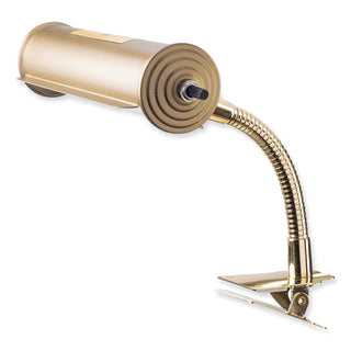 Oklahoma Sound® Brass Reading Light, Gooseneck, 10" High, Gold (NPSBRL)