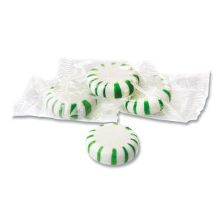 Office Snax® Candy Assortments, Spearmint Candy, 1 lb Bag (OFX00655)