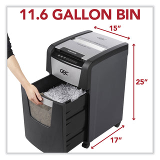 GBC® AutoFeed+ Home Office Shredder, 150X, Super Cross-Cut, 150 Sheets (GBCWSM1757604)