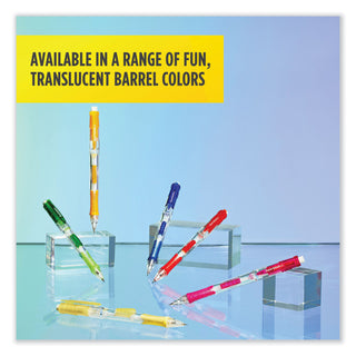 Papermate® Clear Point Mechanical Pencil, 0.7 mm, HB (#2.5), Black Lead, Randomly Assorted Barrel Colors, 2/Pack (PAP56047PP)
