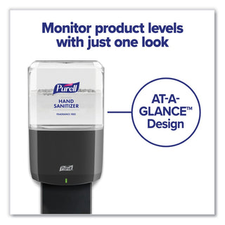 PURELL® ES8 Touch Free Hand Sanitizer Dispenser, 1200 mL, 5.25" x 8.56" x 12.13", Graphite (GOJ772401)