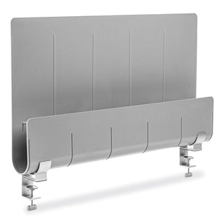 deflecto® Standing Desk Privacy Panel Organizer - 16.4", x 24" x 2.7" Depth - Acrylonitrile Butadiene Styrene (ABS) - 1 Each (DEF400005)