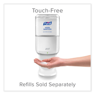 PURELL® ES8 Touch Free Hand Sanitizer Dispenser, 1200 mL, 5.25" x 8.56" x 12.13", White (GOJ772001)