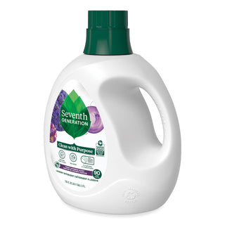 Seventh Generation® Natural Liquid Laundry Detergent, Fresh Lavender, 135 oz Bottle, 4/Carton (SEV45064CT)