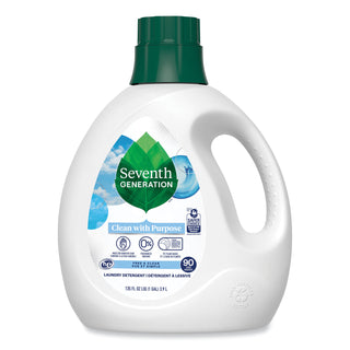 Seventh Generation® Natural Liquid Laundry Detergent, Fragrance Free, 135 oz Bottle (SEV45065CT)