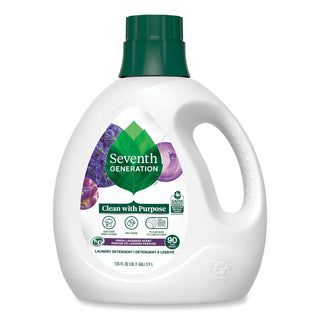Seventh Generation® Natural Liquid Laundry Detergent, Fresh Lavender, 135 oz Bottle, 4/Carton (SEV45064CT)