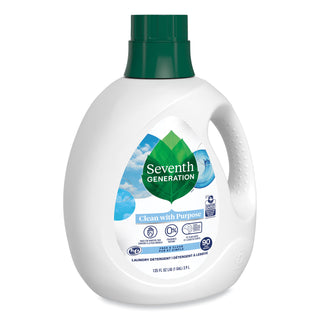 Seventh Generation® Natural Liquid Laundry Detergent, Fragrance Free, 135 oz Bottle (SEV45065CT)