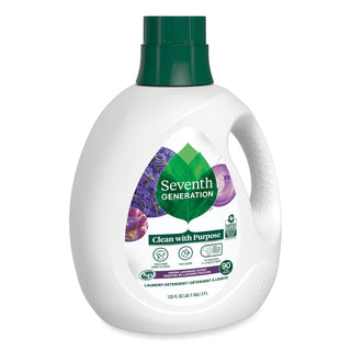 Seventh Generation® Natural Liquid Laundry Detergent, Fresh Lavender, 135 oz Bottle, 4/Carton (SEV45064CT)