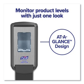 PURELL® CS4 Hand Sanitizer Dispenser, 1,200 mL, 4.88 x 8.19 x 11.38, Graphite (GOJ512401)